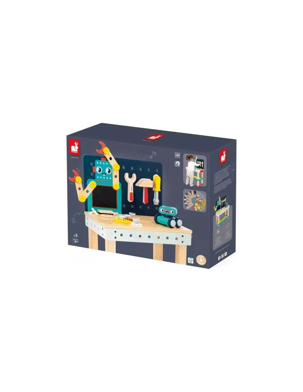 Grand établi Robot Brico'Kids - Janod