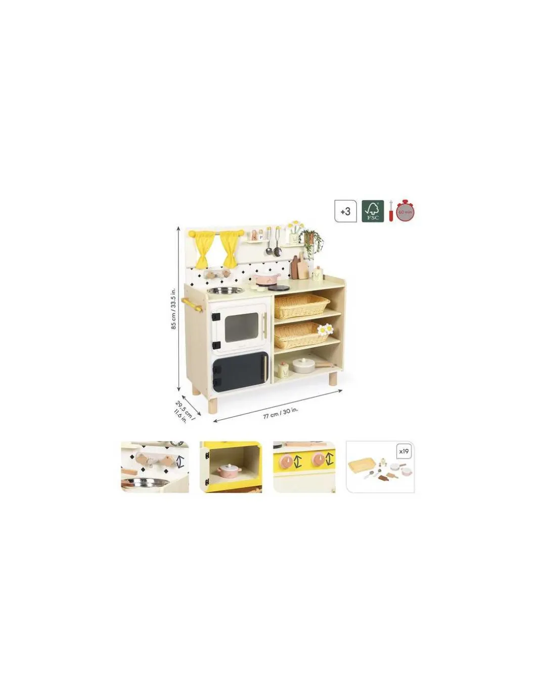 Grande cuisine équipée Mamie Soleil - Janod