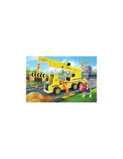 Grande grue de chantier en bois - Hape