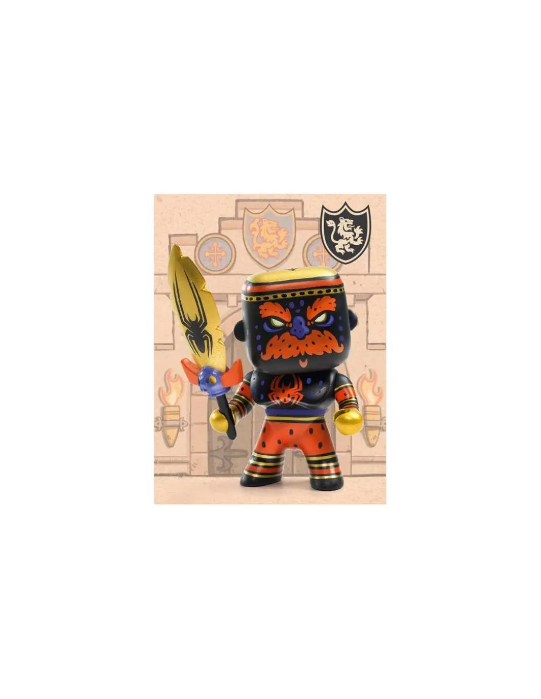 Hipster spider figurine pirate Arty Toys - Djeco