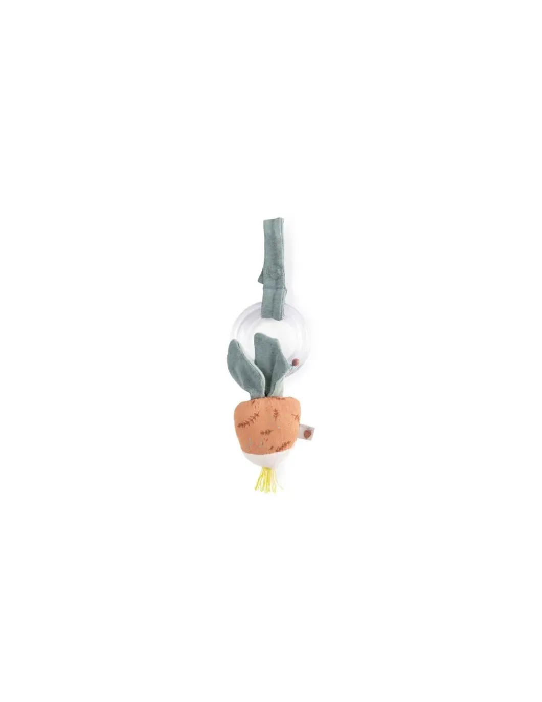 Hochet anneau billes radis Trois Petits Lapins - Moulin Roty