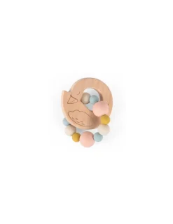 Hochet anneau de dentition cygne La petite école de danse - Moulin Roty