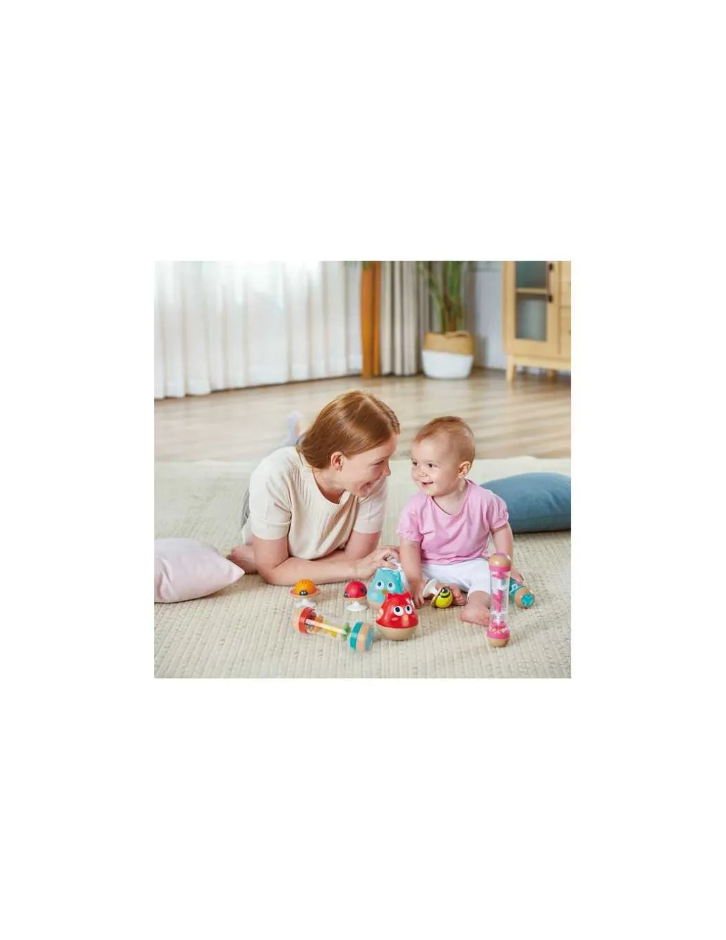 Hochet chouette culbuto musical - Hape