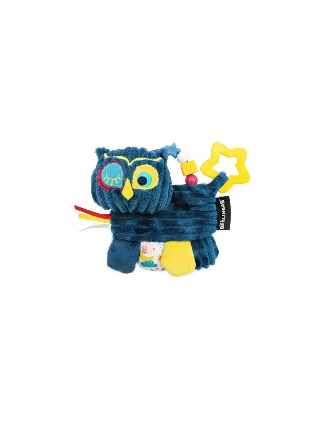 Hochet d'activités Astros le hibou - Les Déglingos