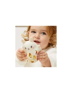 Hochet en silicone lapin - Tiger Tribe
