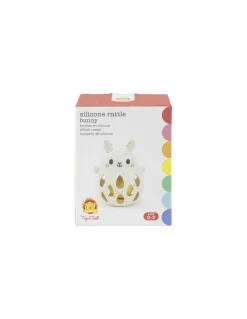 Hochet en silicone lapin - Tiger Tribe