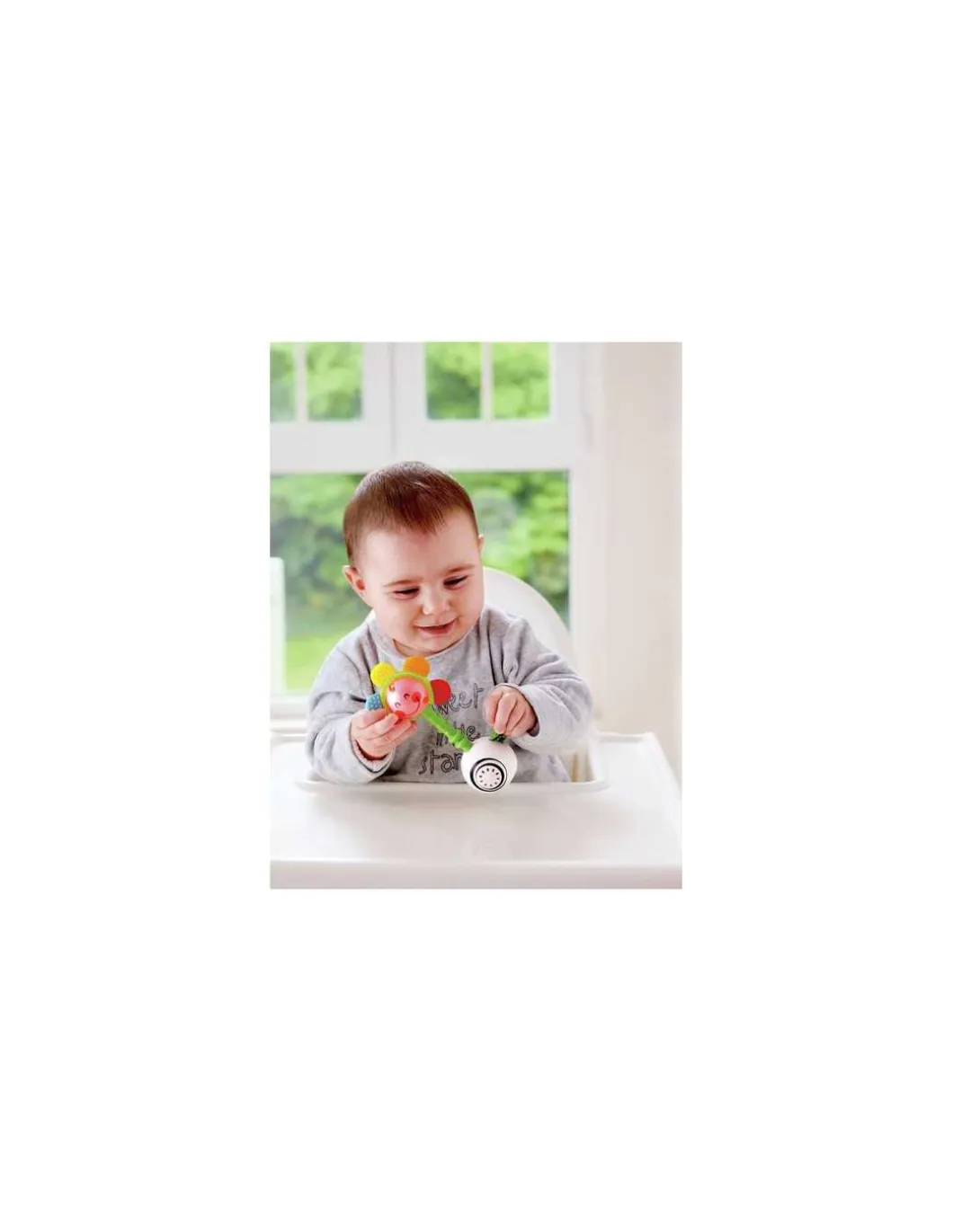Hochet fleur musical - Hape
