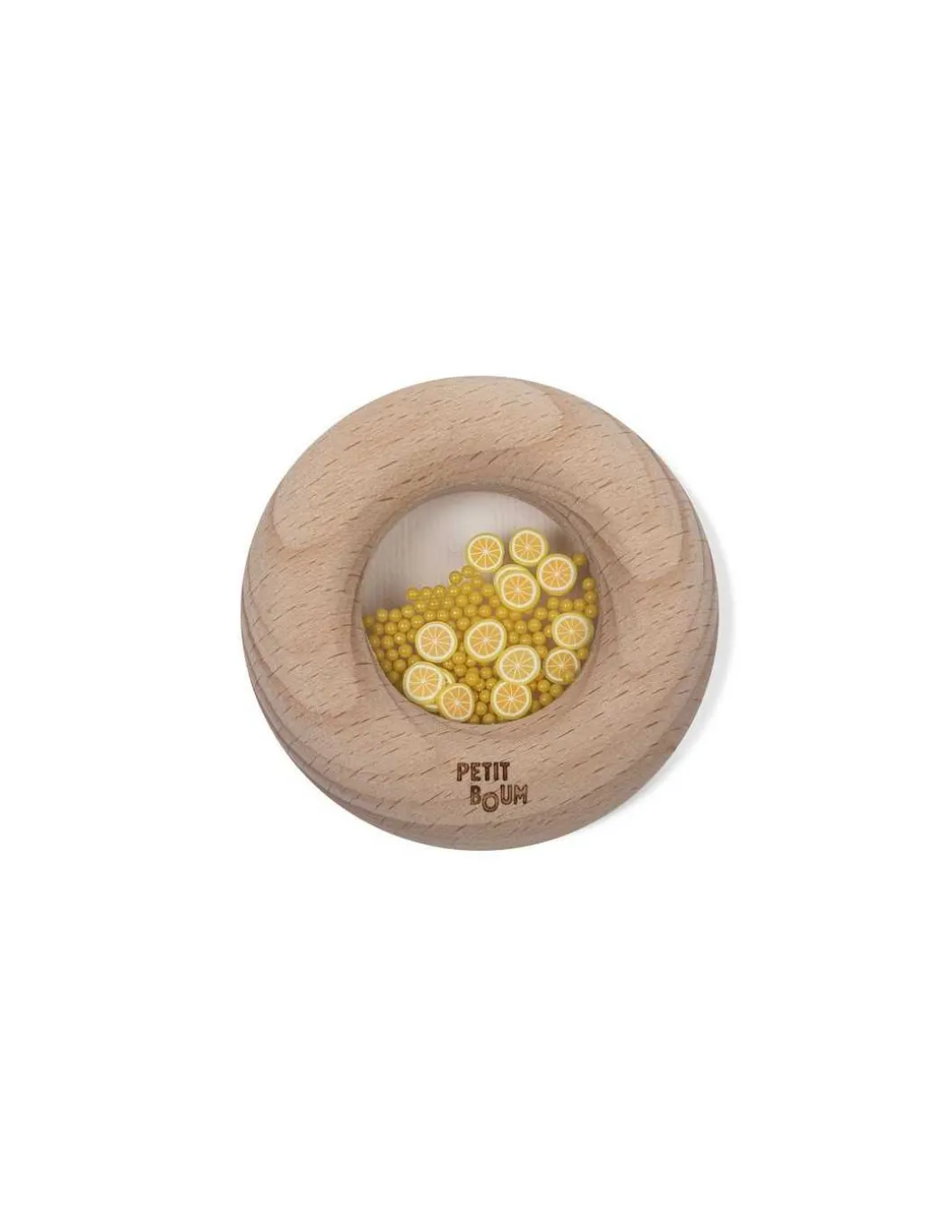 Hochet sensoriel citron - Petit Boum