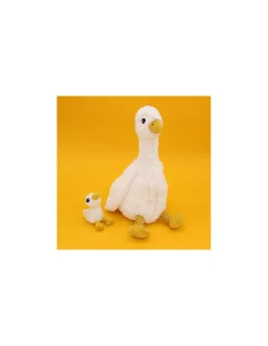 Jébongou l'oie blanche maman bébé - Les Ptipotos by Déglingos