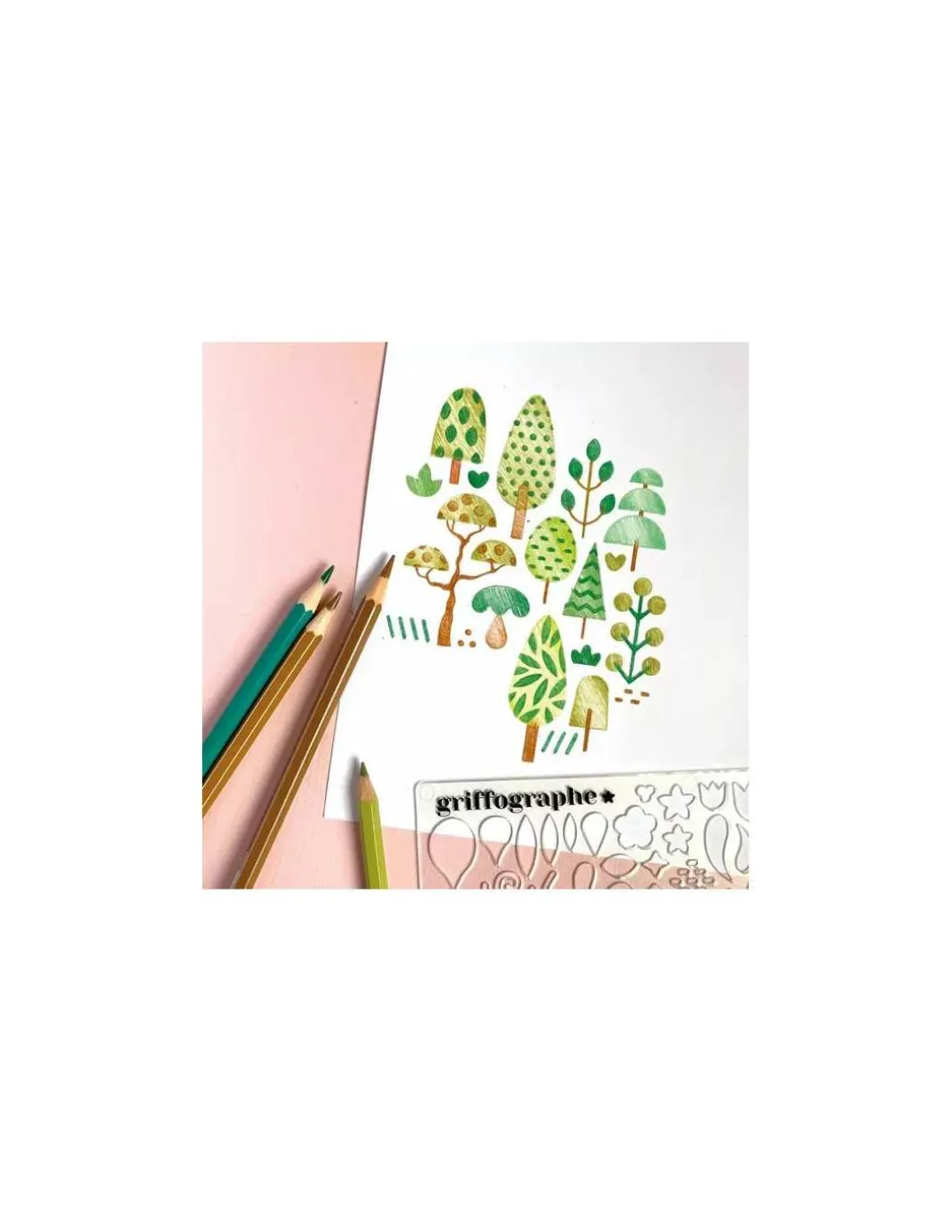 Je dessine pas à pas avec le griffographe dans la forêt - Auzou