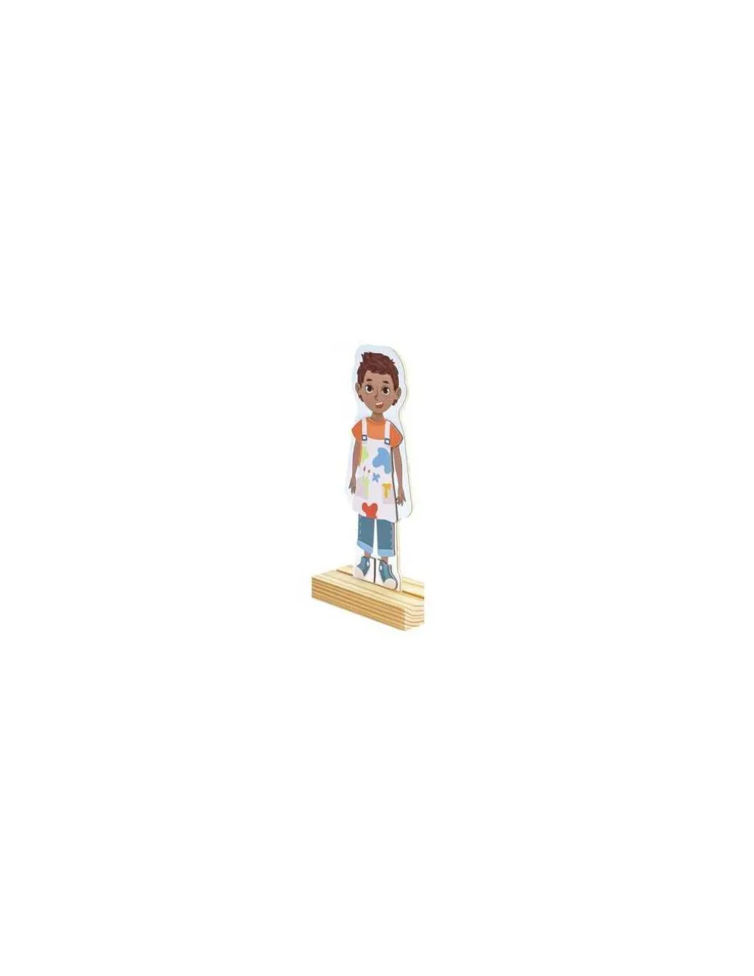Je m'habille avec mes vêtements aimantés - Hape