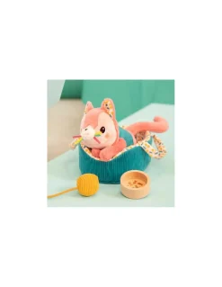 Jeanne le chat et son panier - Lilliputiens