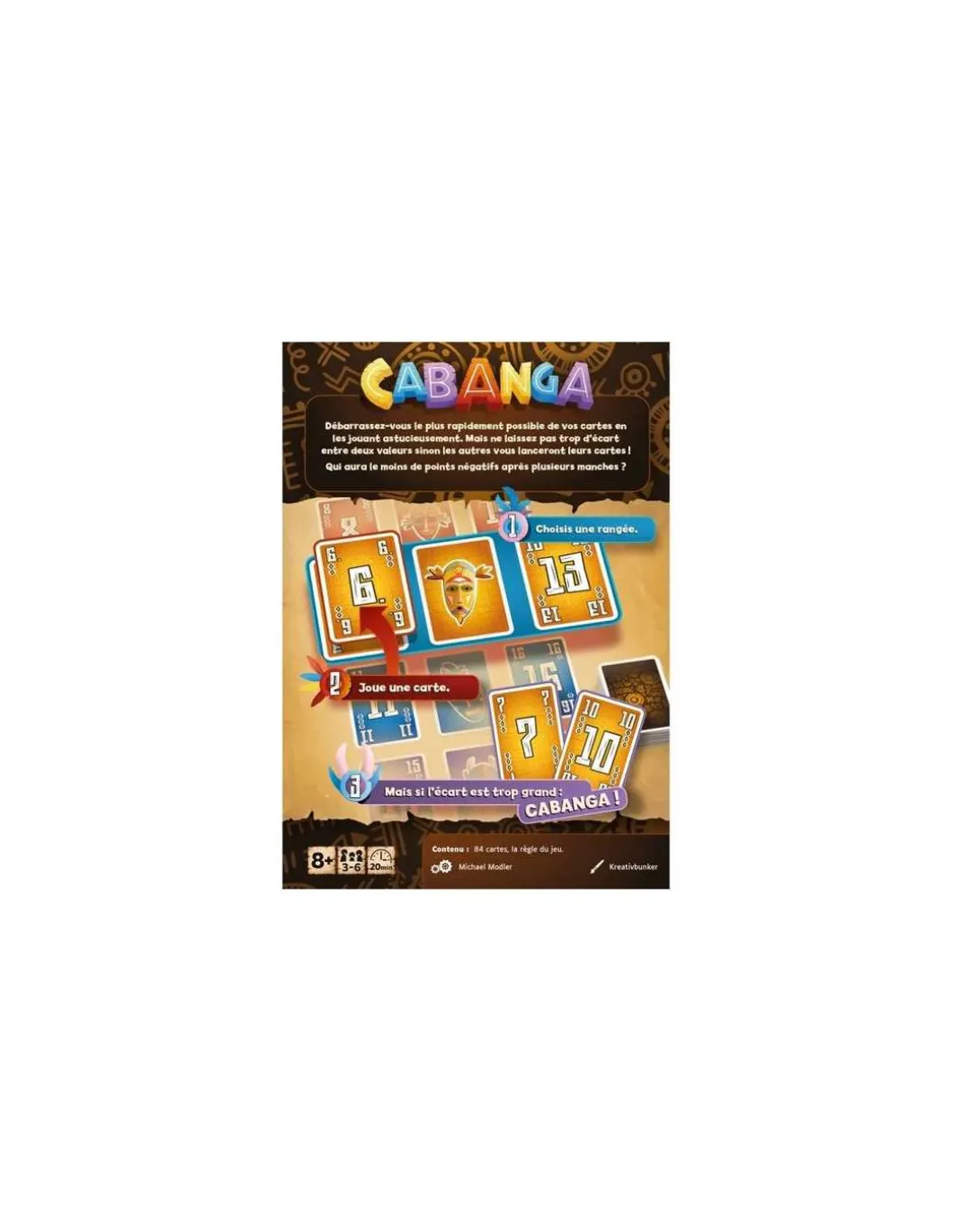 Jeu Cabanga - Gigamic