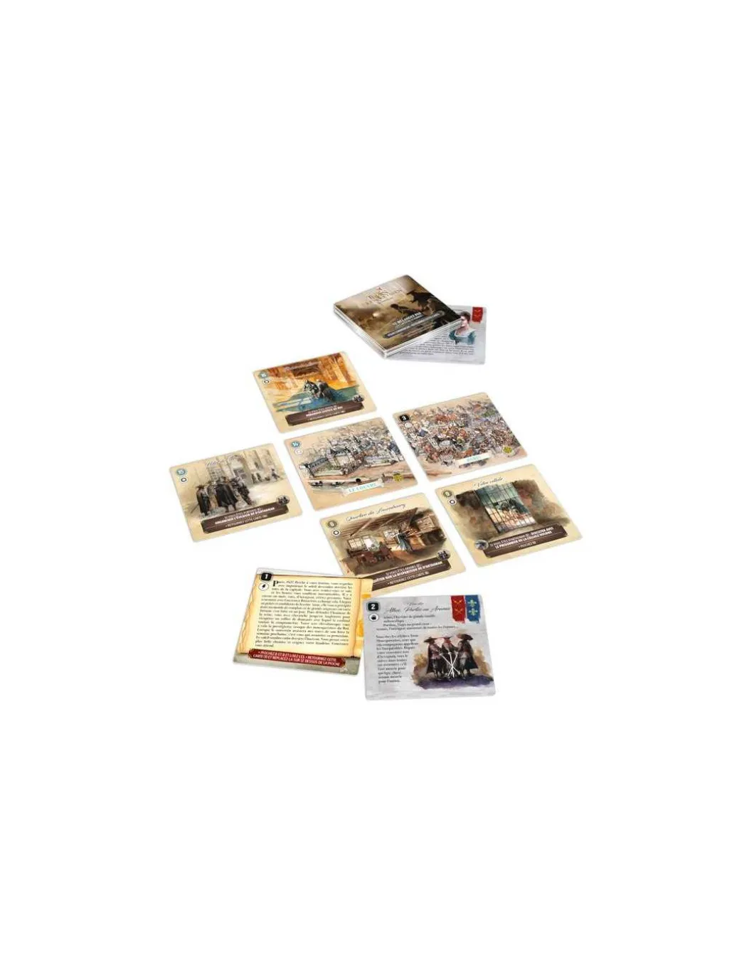 Jeu Cartaventura Les 3 Mousquetaires - Au nom du Roi