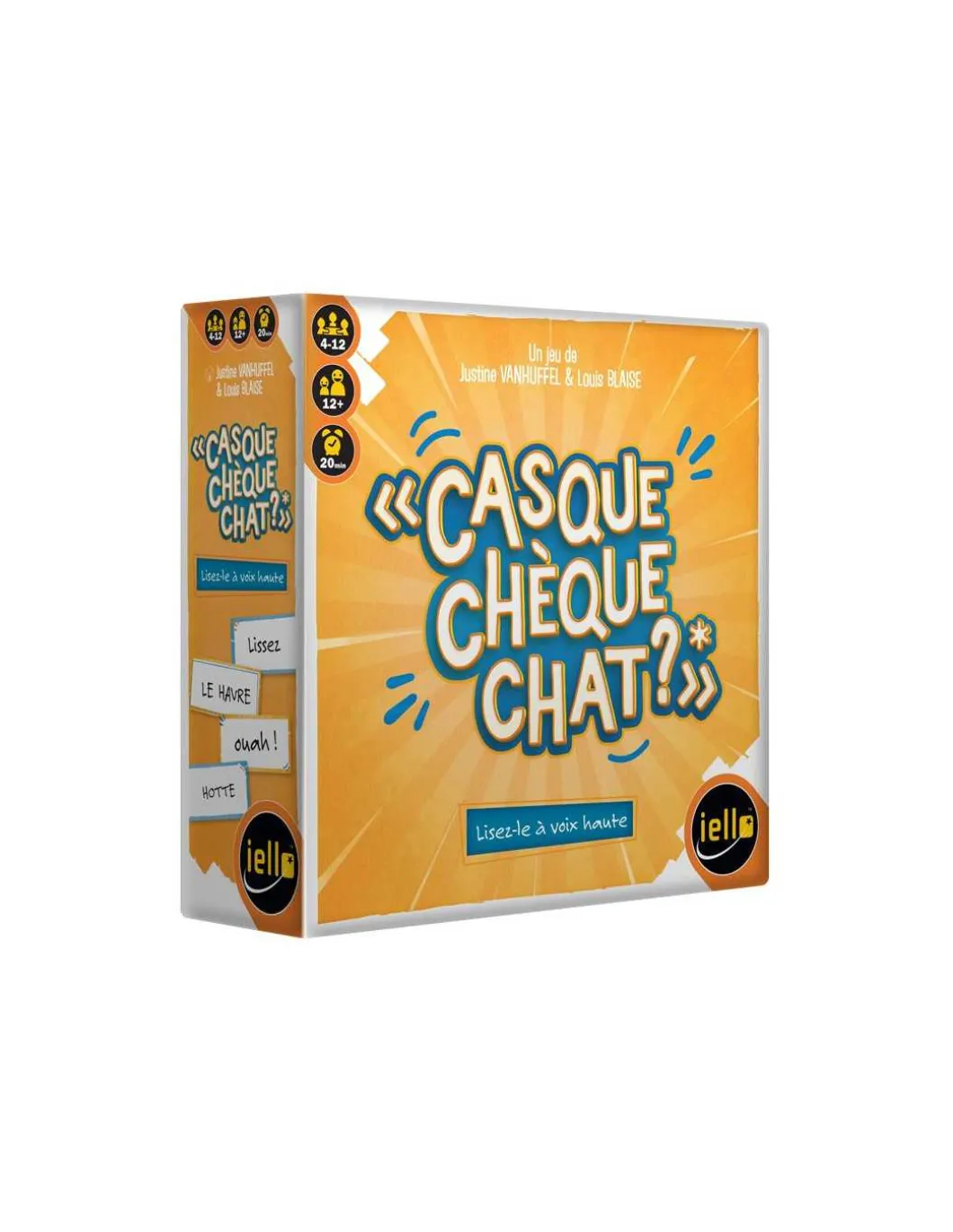 Jeu Casque Chèque Chat ? - Iello
