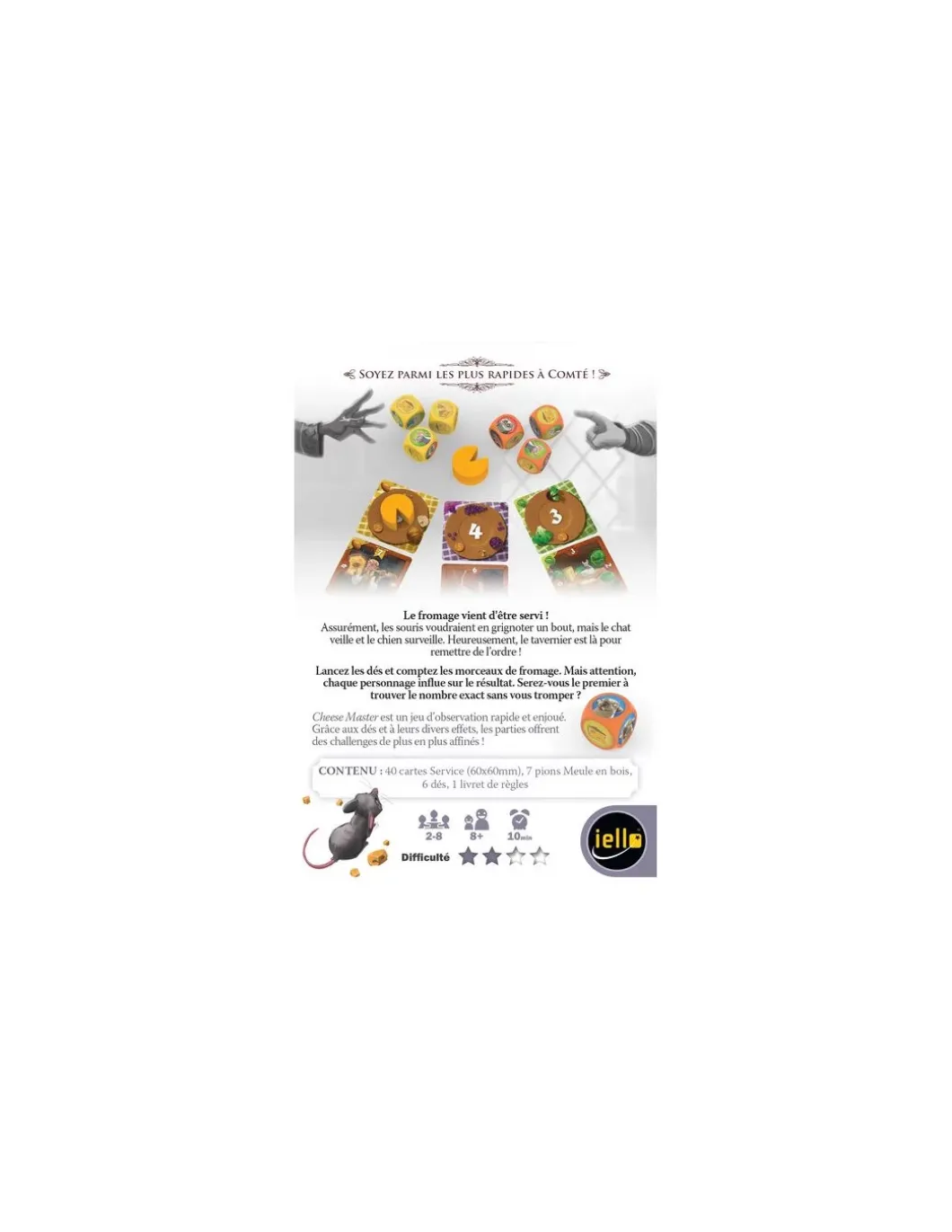 Jeu Cheese master - Iello