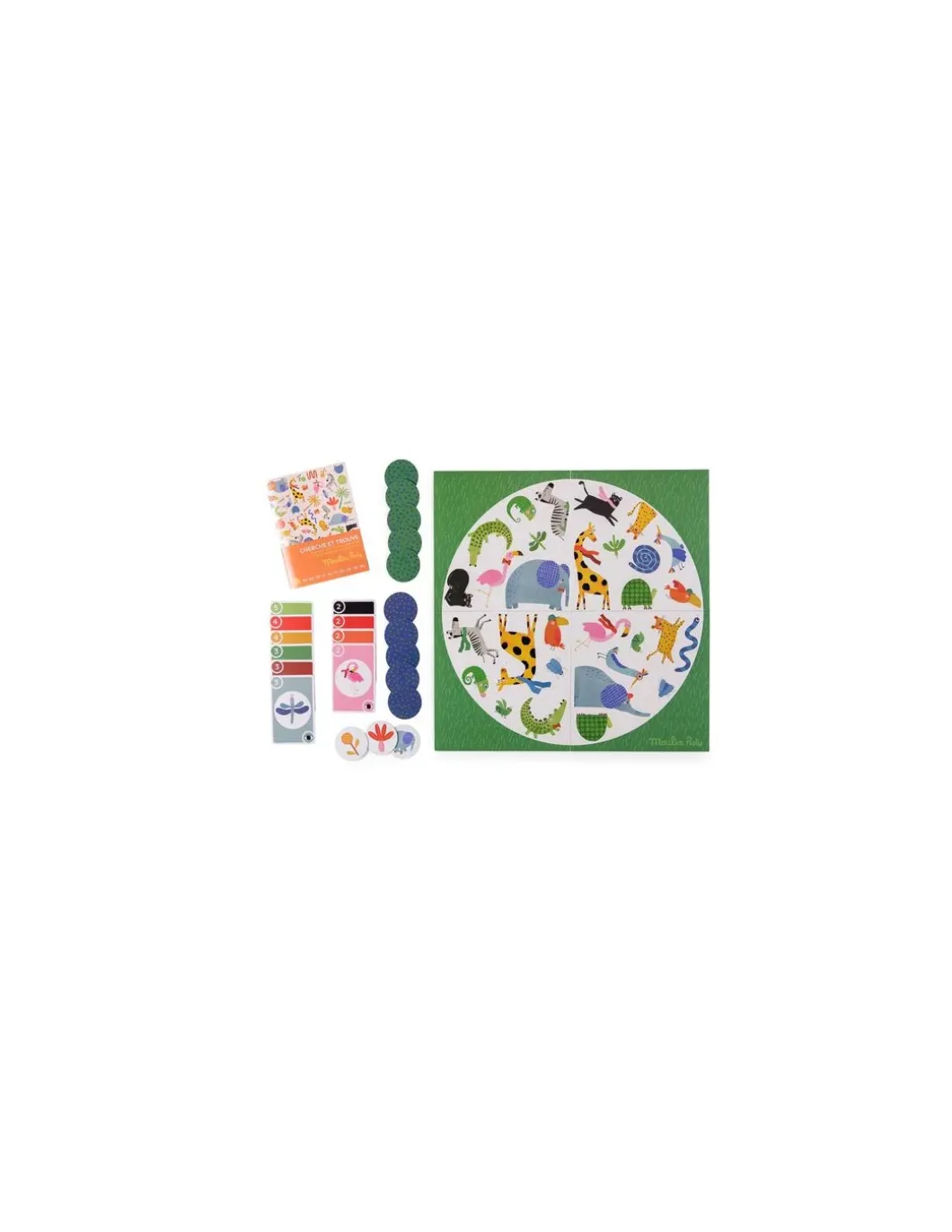 Jeu cherche et trouve Les toupitis - Moulin Roty