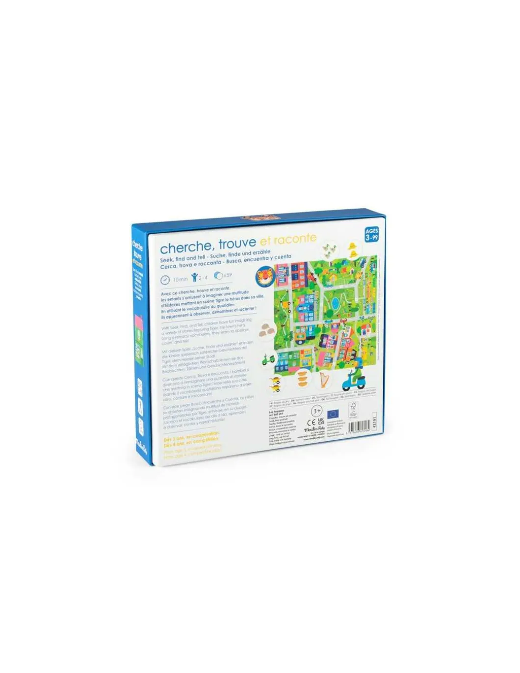 Jeu Cherche, trouve et raconte Les Popipop - Moulin Roty