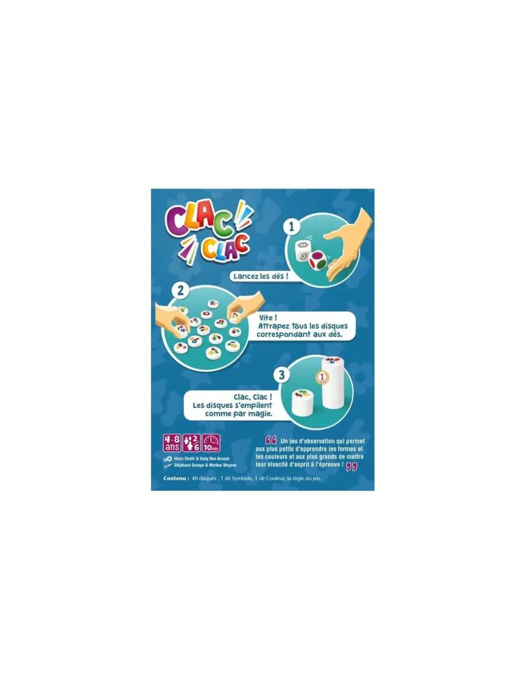 Jeu Clac Clac - Gigamic