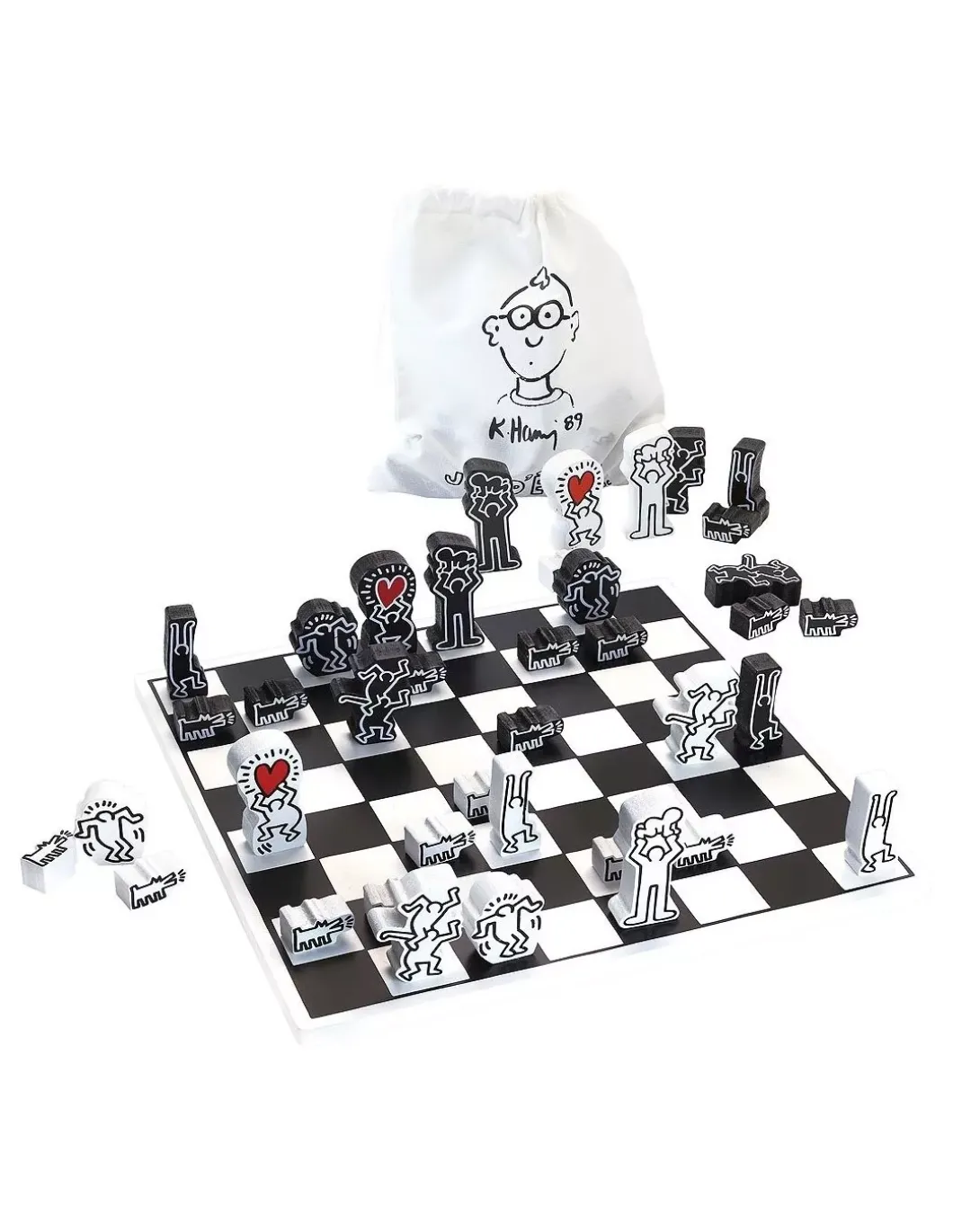 Jeu d'échecs Keith Haring - Vilac