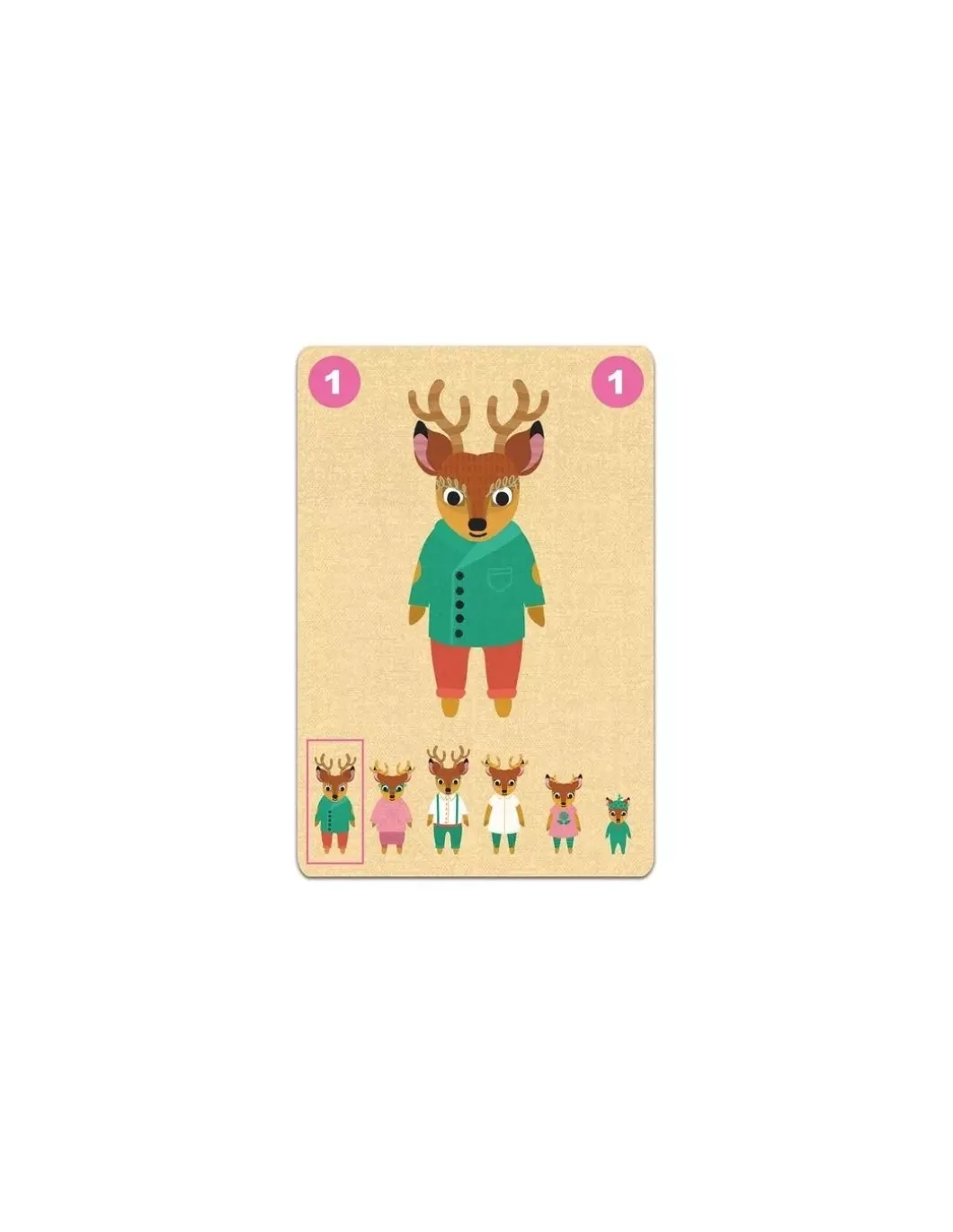 Jeu de 7 familles Familou - Djeco