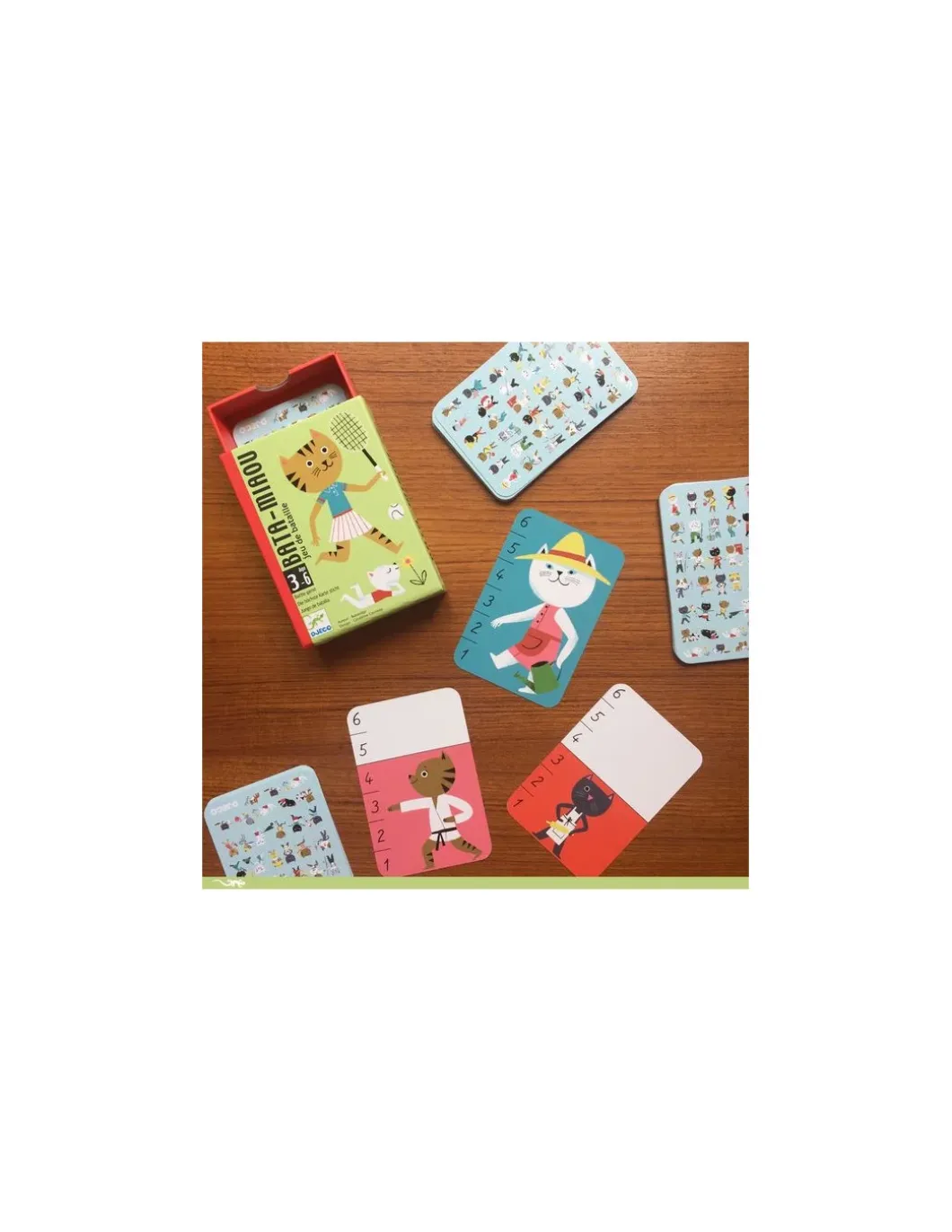 Jeu de bataille Batamiaou - Djeco