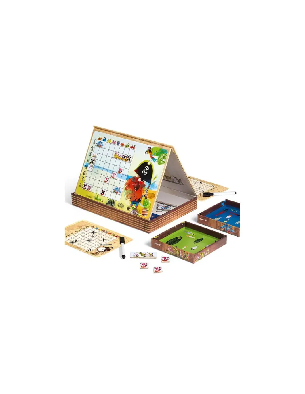 Jeu de bataille navale magnétique - Janod