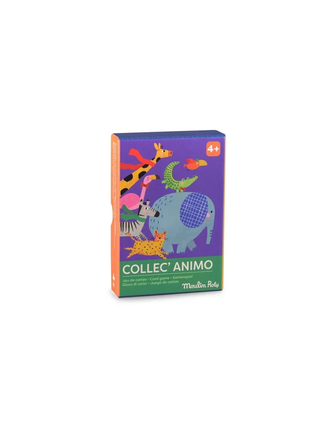 Jeu de cartes collec'animo Les toupitis - Moulin Roty