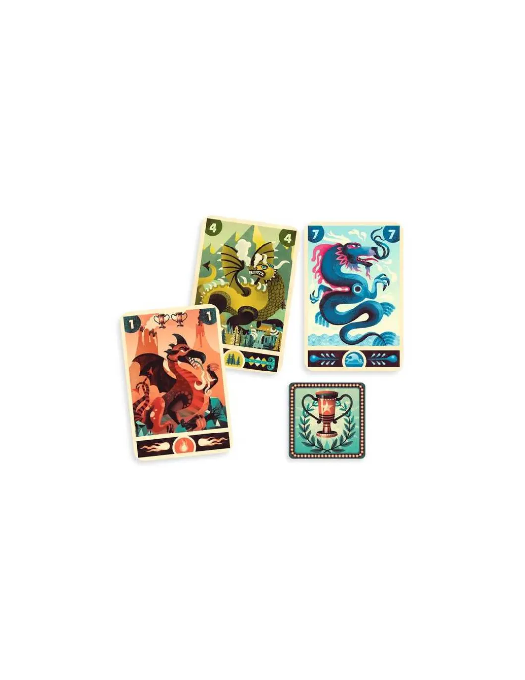 Jeu de cartes Dragon Deck - Djeco