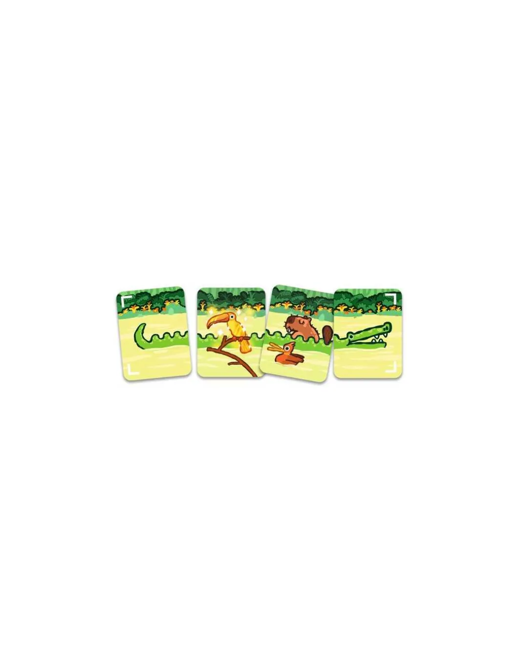 Jeu de cartes Safari croco - Djeco