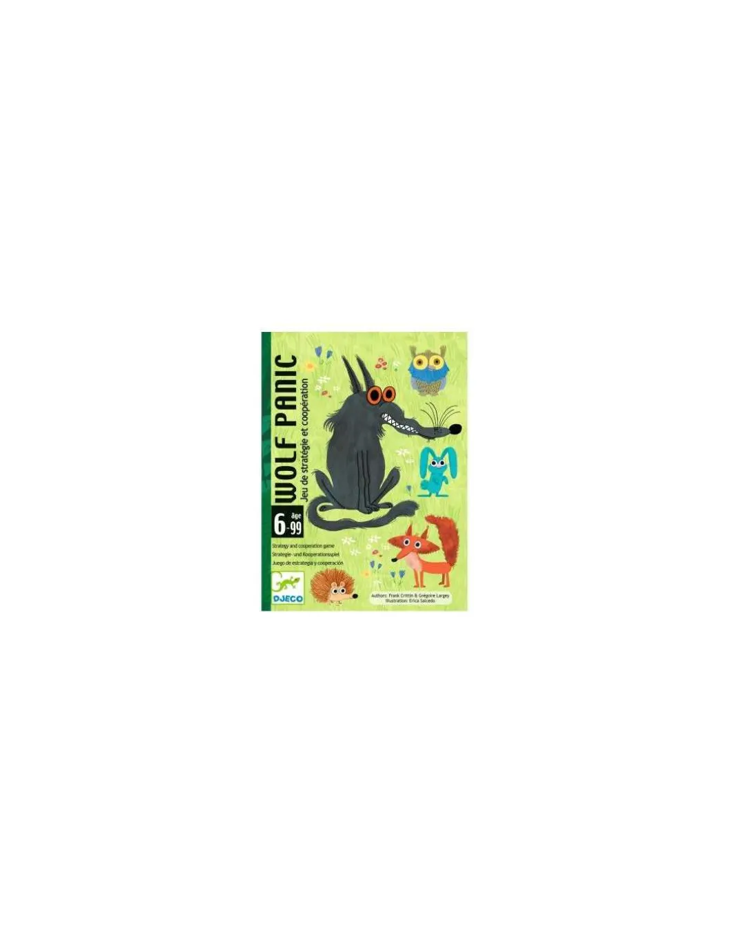 Jeu de cartes WolfPanic - Djeco