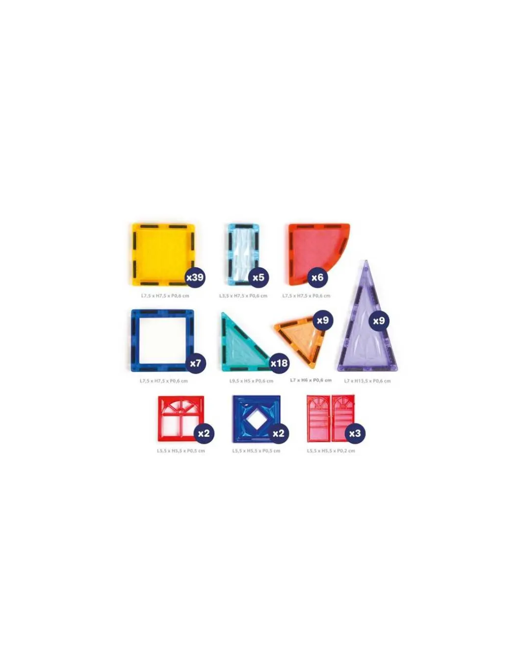 Jeu de construction magnétique XXL - LUDI