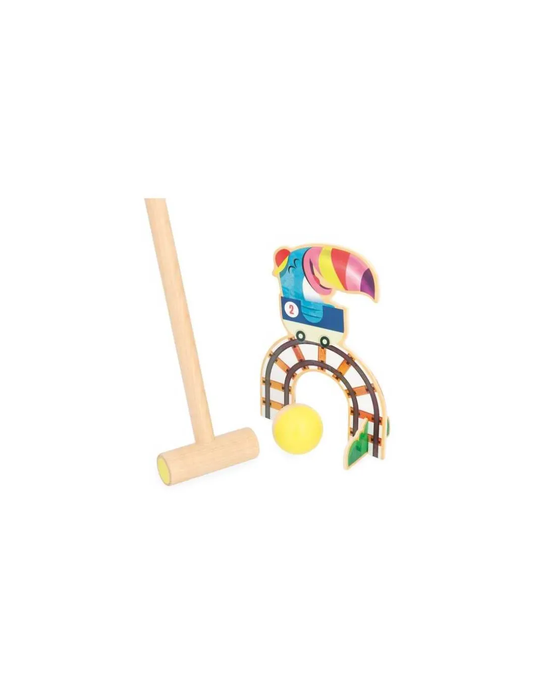 Jeu de croquet Grand huit Applepop - Janod