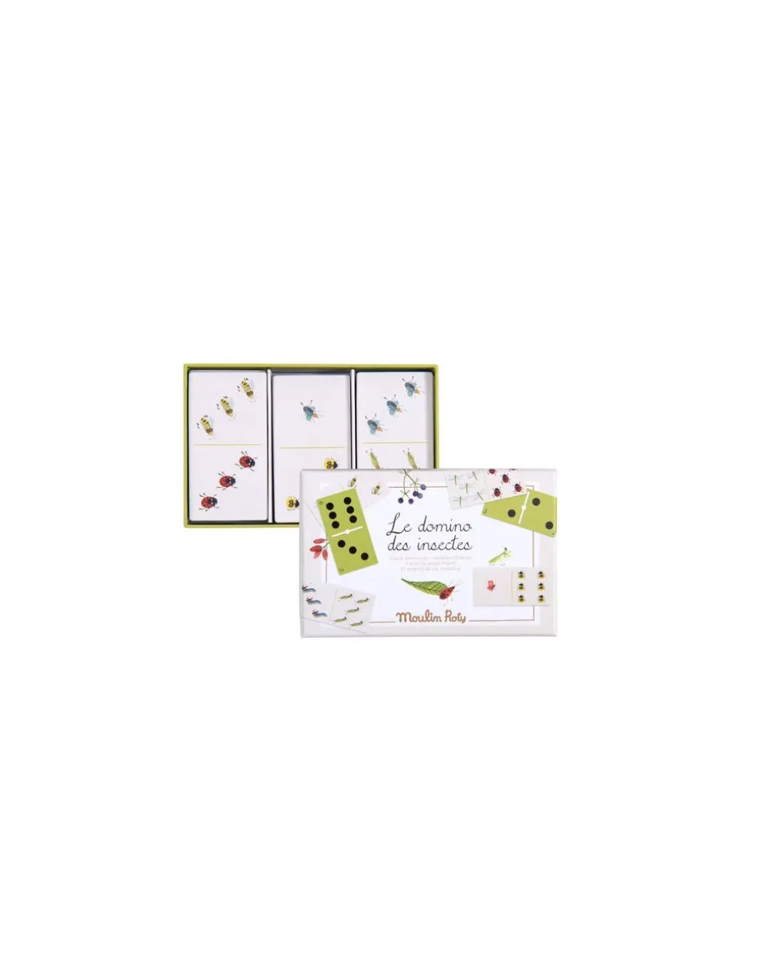 Jeu de dominos des insectes - Moulin Roty