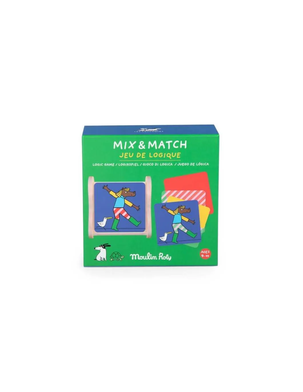 Jeu de logique Mix and Match Les Loufoques - Moulin Roty
