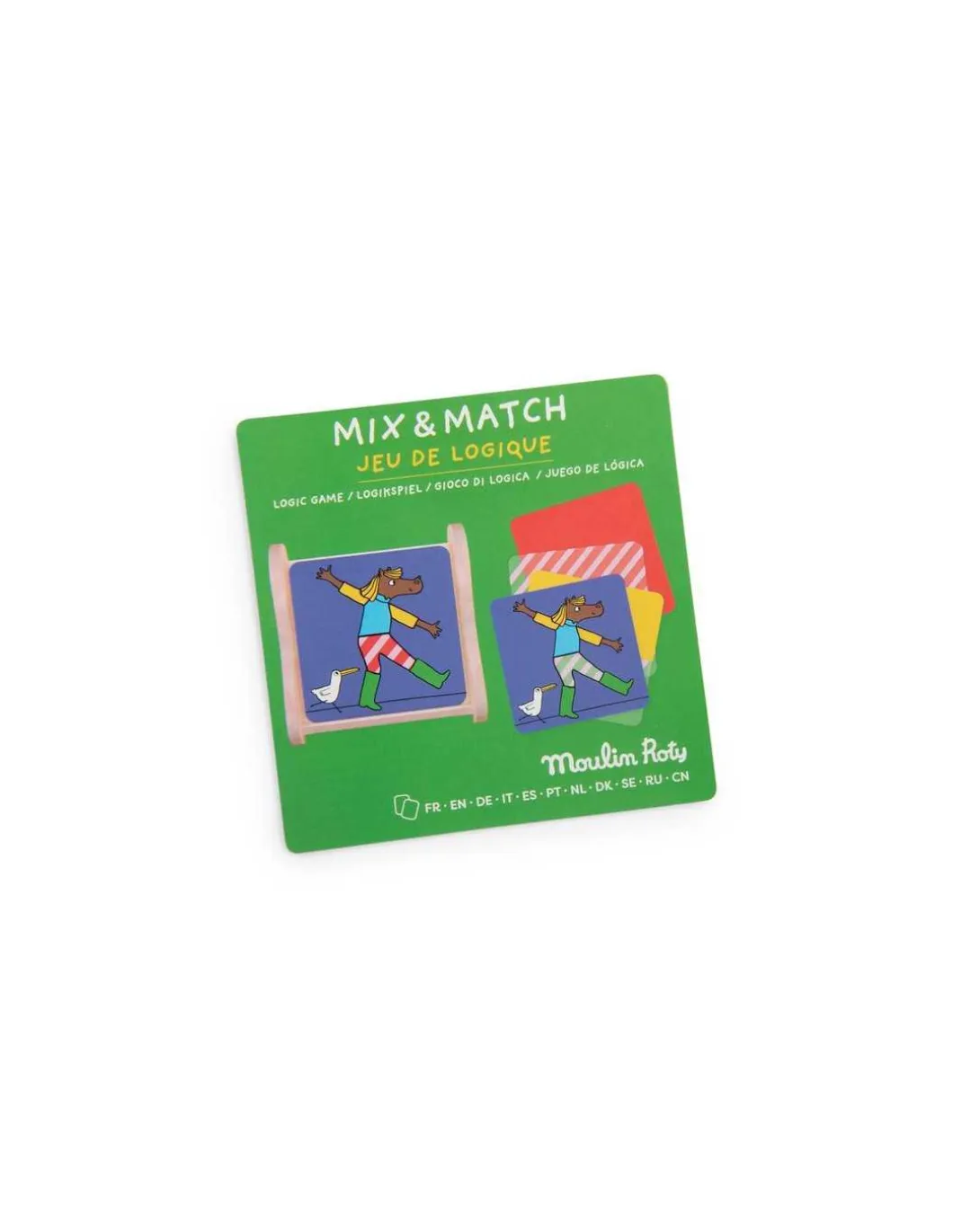 Jeu de logique Mix and Match Les Loufoques - Moulin Roty
