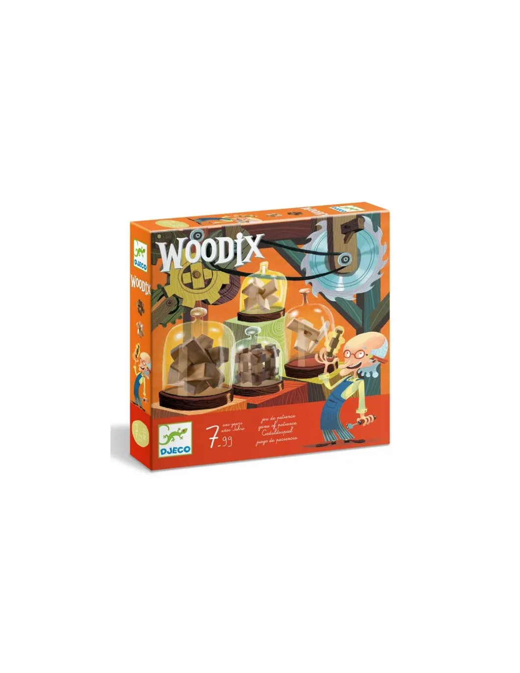 Jeu de patience casse-tête Woodix - Djeco