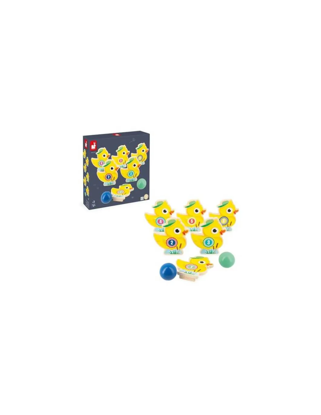 Jeu de quilles Canards Applepop - Janod