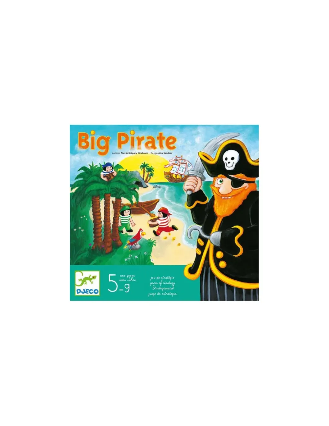 Jeu de tactique Big Pirates - Djeco