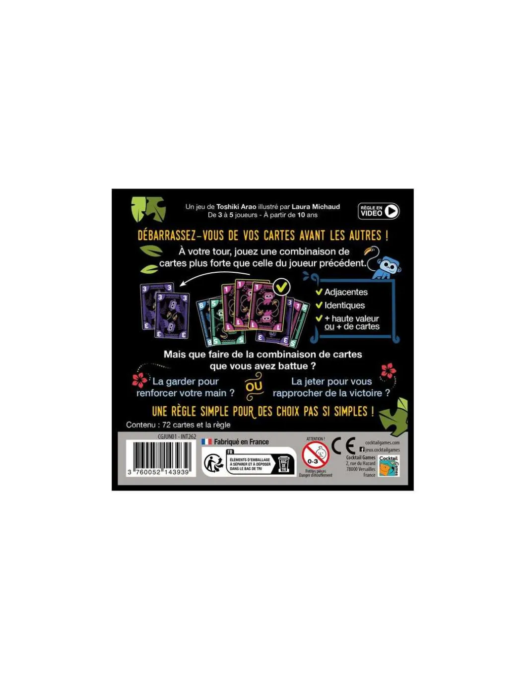 Jeu Jungo