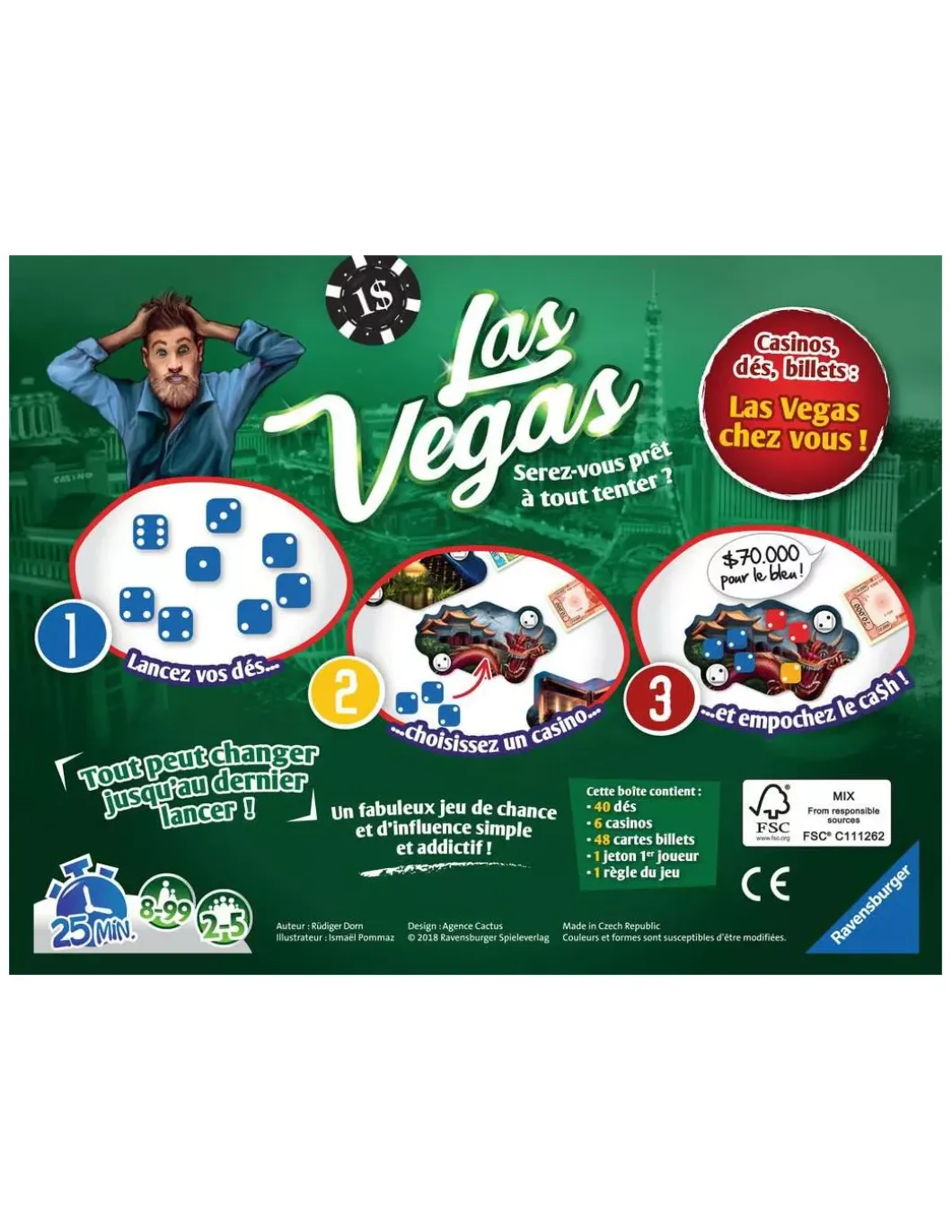Jeu Las vegas - Ravensburger