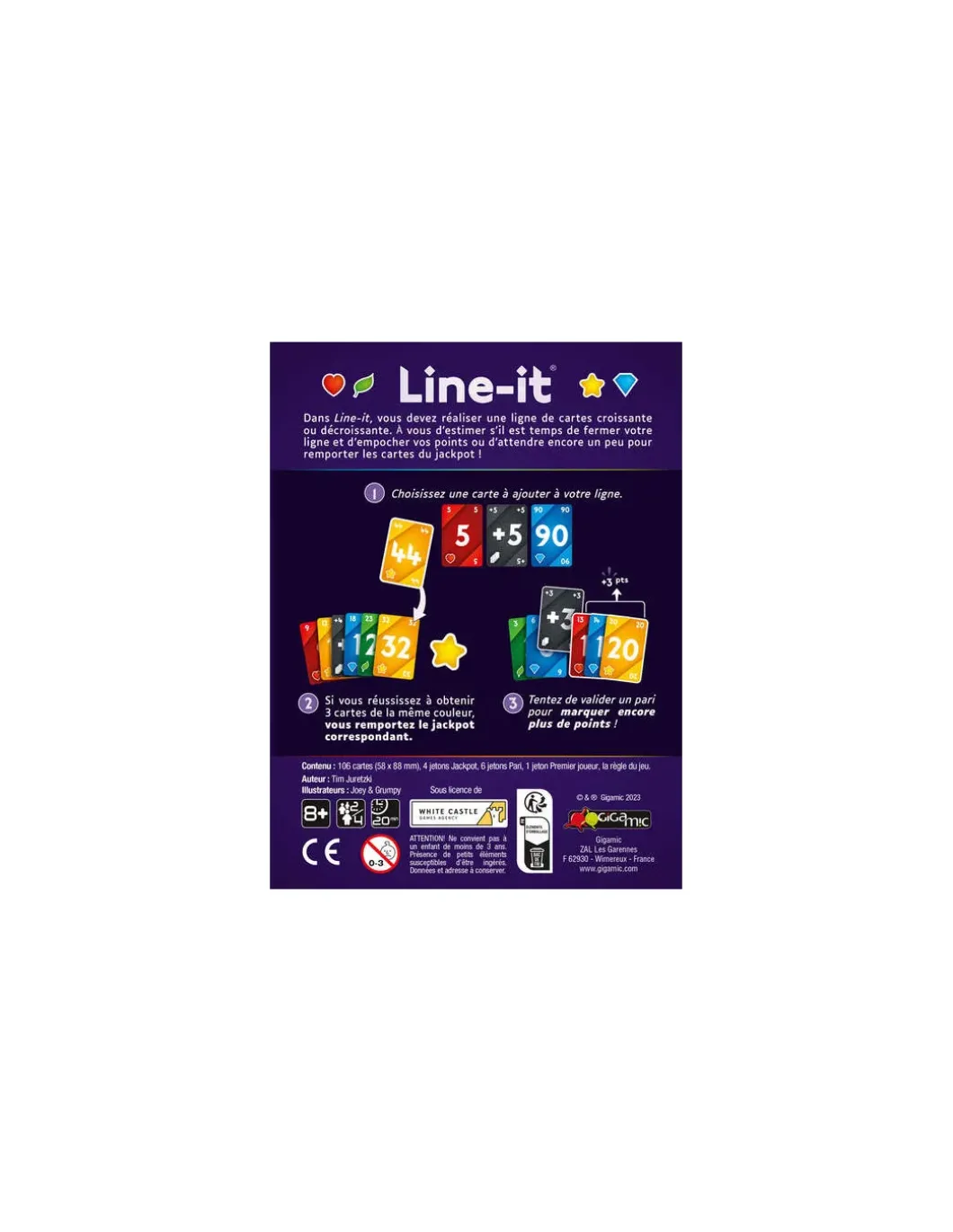 Jeu Line-it - Gigamic