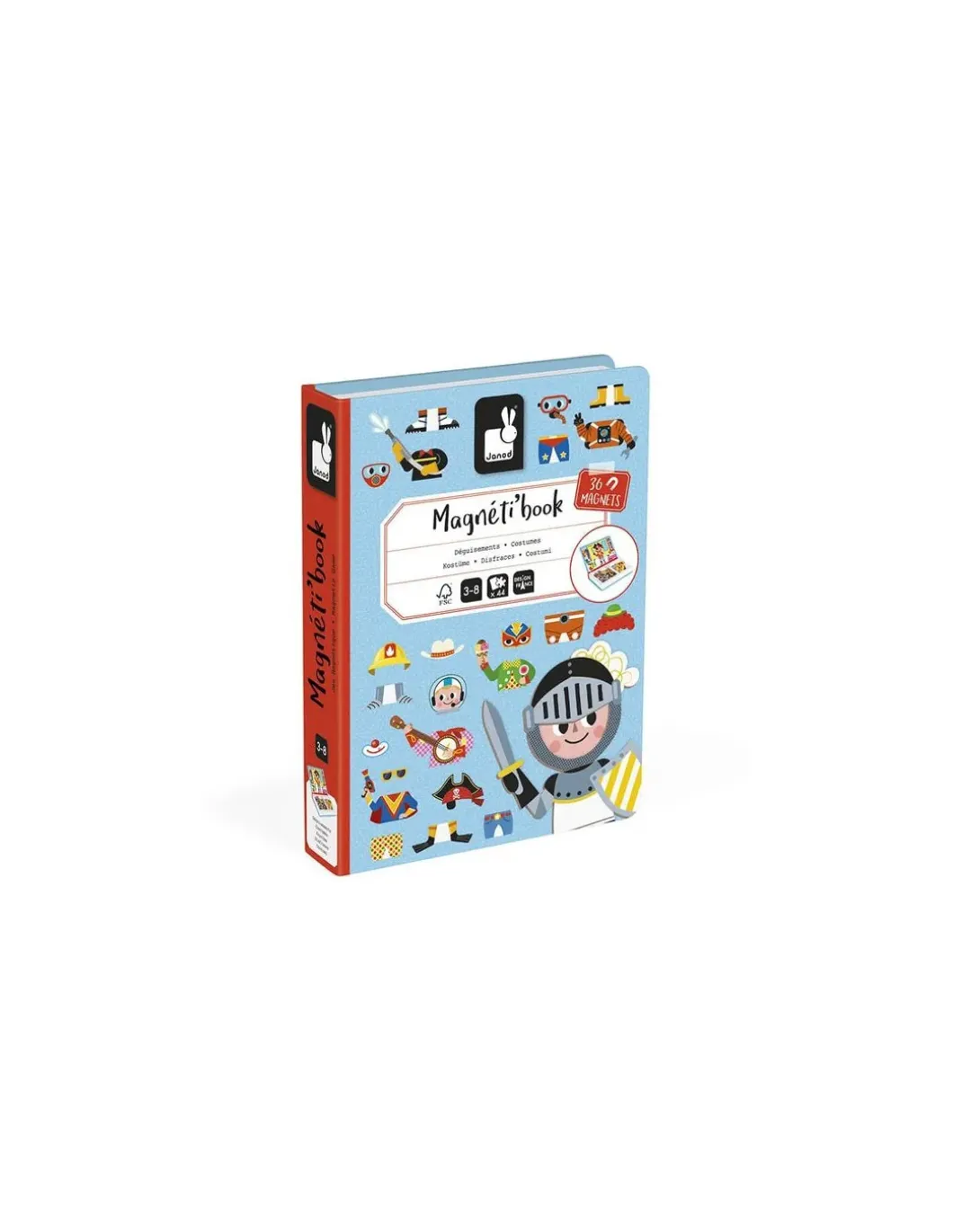Jeu Magnetibook Garçon - Janod