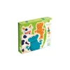 Jeu magnétique bois Crazy animaux - Djeco
