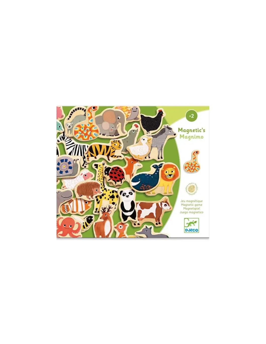 Jeu magnétique bois Magnimo - Djeco