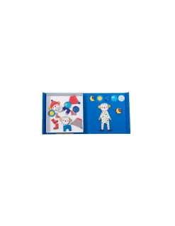 Jeu magnétique je m'habille Les Popipop - Moulin Roty