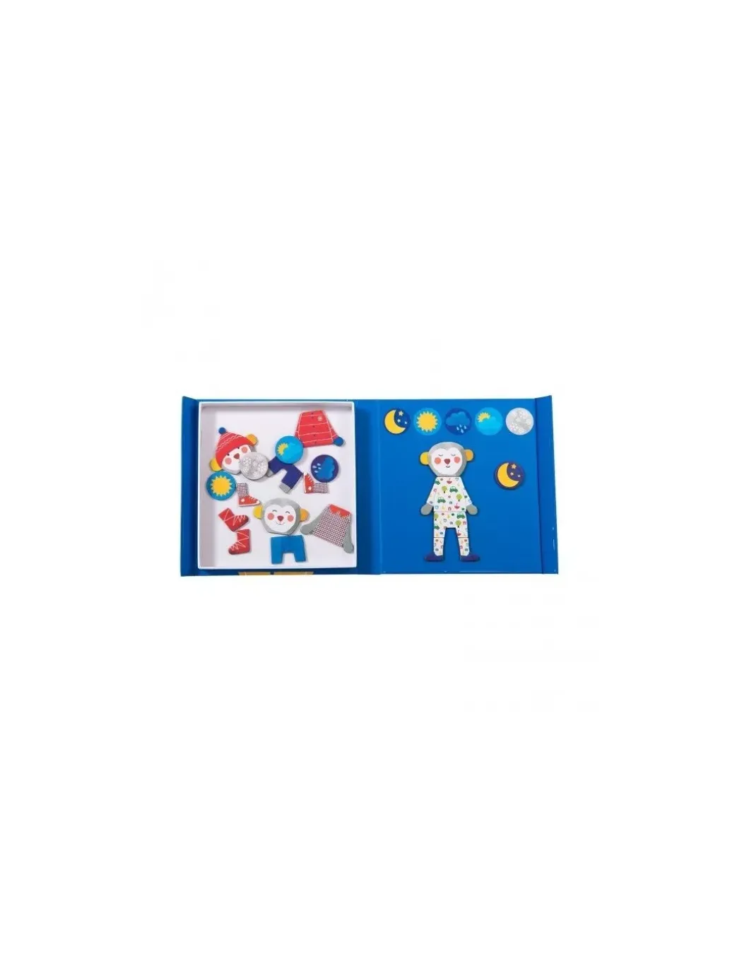 Jeu magnétique je m'habille Les Popipop - Moulin Roty