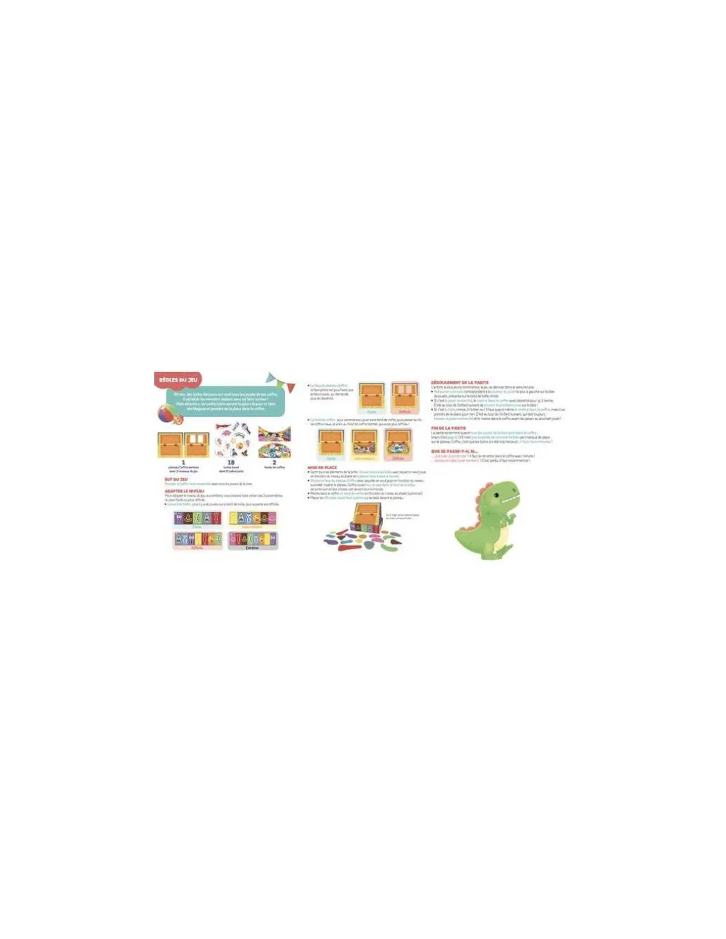 Jeu Mon coffret à jouets - Auzou
