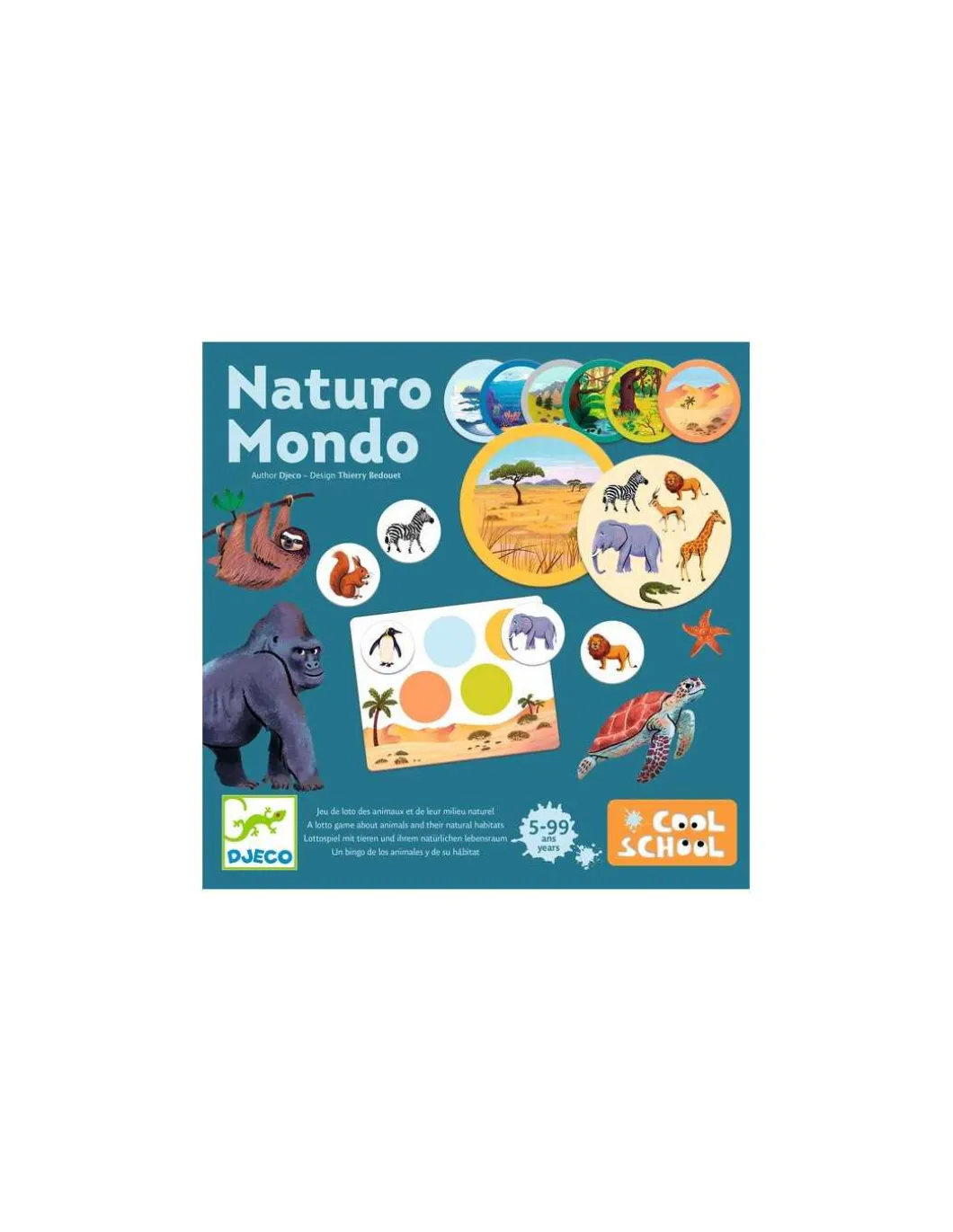 Jeu Naturo Mondo - Djeco
