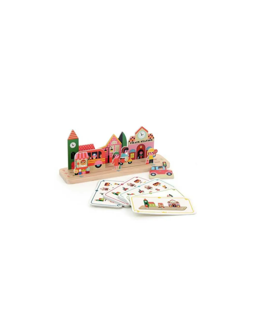 Jeu Oussassplass la ville Ingela P. Arrhenius - Vilac